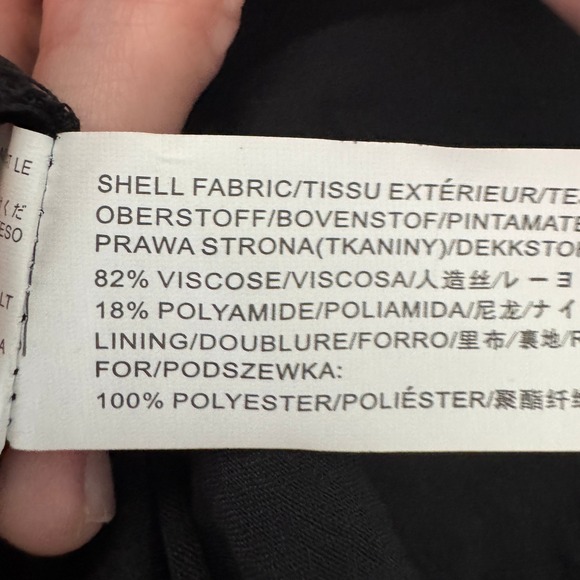 Moon River Open Back Maxi Dress Medium Black Strappy Ruffle Hem Elegant Chic - Picture 13 of 14